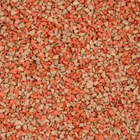 Terracotta rubber granule colour