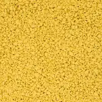 Yellow rubber granule colour